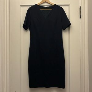 Tahari navy blue dress - size 10